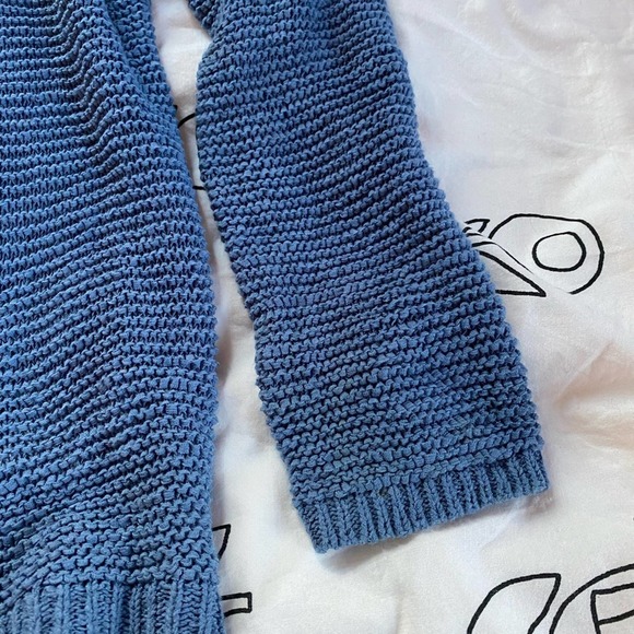 H&M Blue Knit Cardigan Sweater - Picture 4 of 7